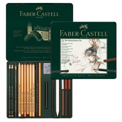 Juego Pitt Set Mediano Faber-castell X 21 Piezas