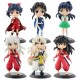 Inuyasha Colección 6 Figuras Q Posket En Bolsa