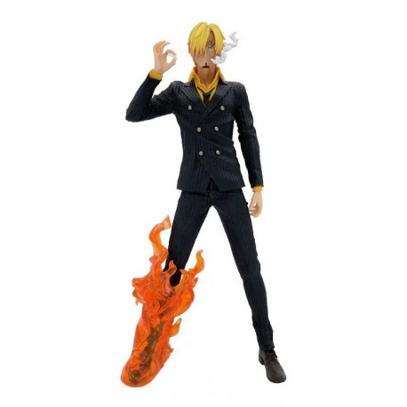 Sanji Fumando Y Llama 32 Cm Aprox Figura Anime One Piece