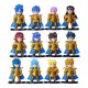 Caballeros Del Zodiaco Saint Seiya 12 Figuras En Bolsa