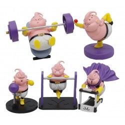 Dragon Ball Z Majin Boo Gordo Gym 5 Figuras En Caja