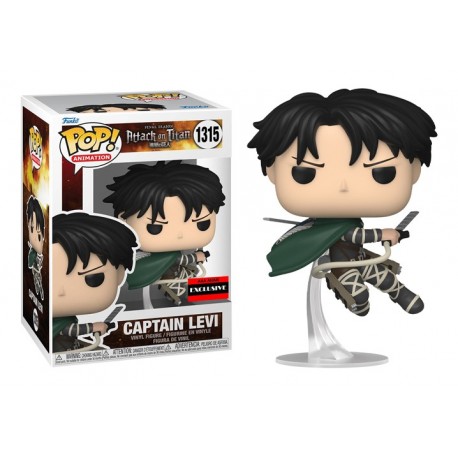 Funko Pop Attack On Titan Capitán Levi Exclusivo Aaa Anime