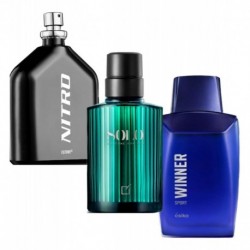 Perfumes Nitro + Solo + Winner Sport