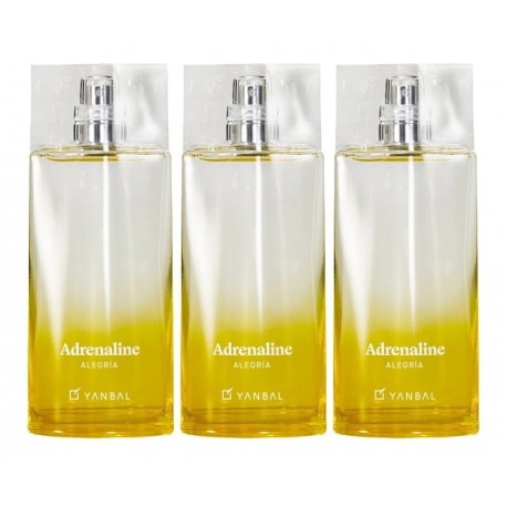 3 Perfumes Adrenaline Alegria