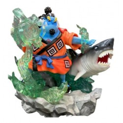 One Piece Jinbe Con Tiburón Figura En Caja