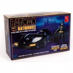 Vehiculo Figura Batmobile Con Resina Batman Figura, Negro