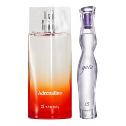 Perfume Adrenaline Dama + Gaia Yanbal