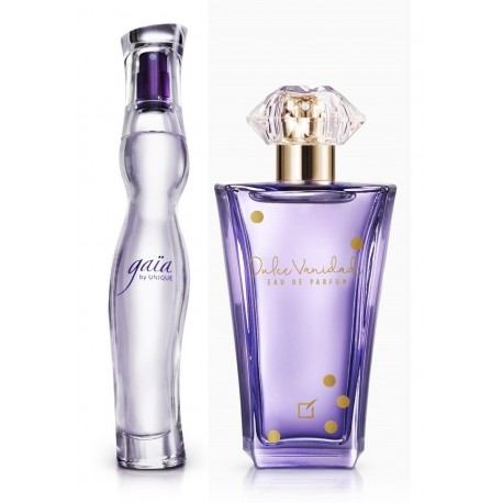 Perfume Gaia + Dulce Vanidad Dama Yanb