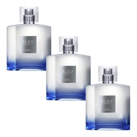 3 Perfume Bleu Glacial Men Lbel