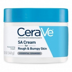 Crema exfoliante,hidratante para cuerpo CeraVe SA Cream for Rough & Bumpy Skin en pote 340g