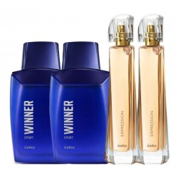 2 Perfumes Winner Sport + 2 Expression