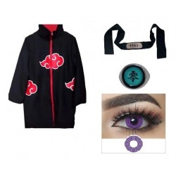 Naruto Disfraz Pain Gaban Anillo Bandana Lentes