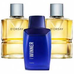 2 Perfume Dorsay + 1 Winner Sport Esika