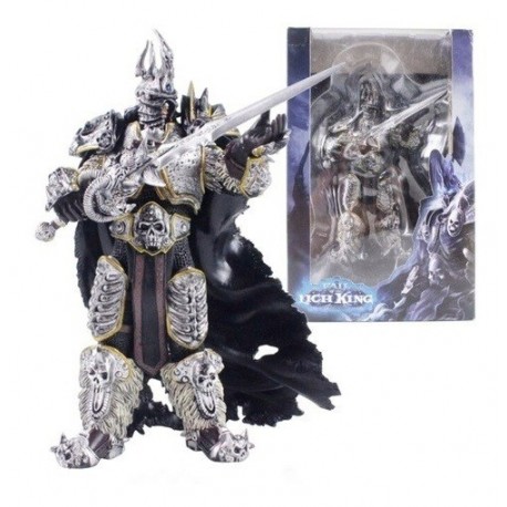 World Of Warcraft Arthas Menethil Lich King Figura En Caja