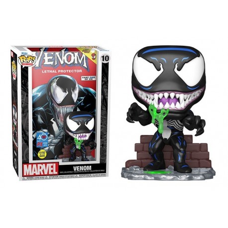 Funko Pop Comic Cover Marvel Venom Exclusivo Gitd