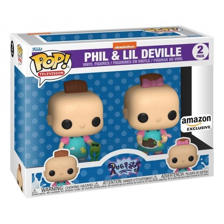 Funko Pop Rugrats Phil & Lil Pack Exclusivo Amazon