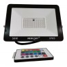 Reflector Led 50w Rgb Plano Tipo Tableta Interior Exterior