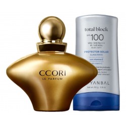 Perfume Ccori Dorada + Bloqueador Tota