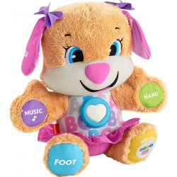 Fisher Price Perrito Aprende Conmigo Bebes Muñeco Ingles