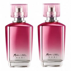 2 Perfumes Mujer Mon Rubi Lbel