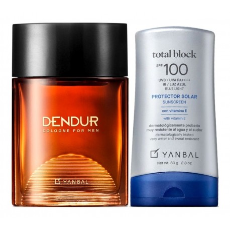 Perfume Dendur Men + Bloqueador Total B