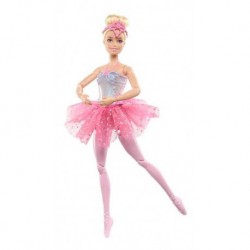 Barbie Articulada Muñeca Bailarina Luces Brillante Tutú Rosa