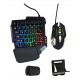 Combo Teclado Mouse Gamer Celular/tablet Convertidor Soporte