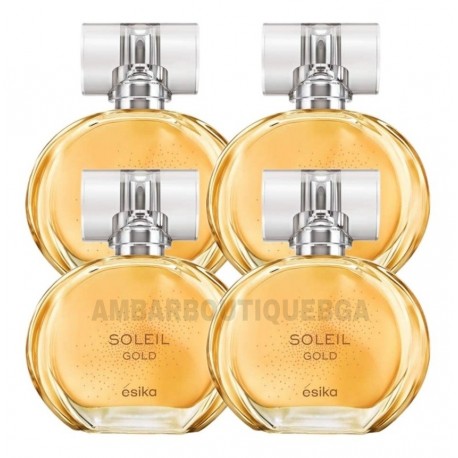 Set X4 Perfumes Soleil Gold Esika