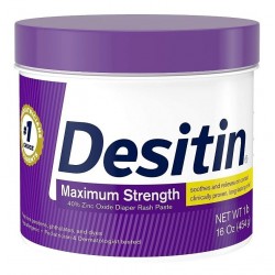 Desitin Bebe Máxima Potencia Morada Crema Original 16oz 1lb
