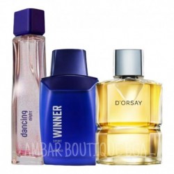 Perfumes Dorsay + Winner + Dancing Nigh