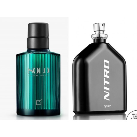 Perfume Solo For Men Y Nitro Negra Orig