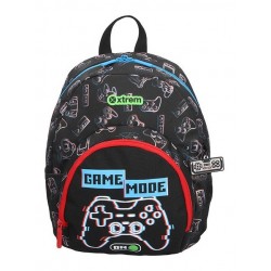 Morral Escolar Power Gamer Negro
