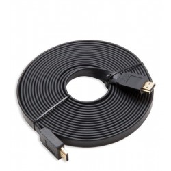 Cable Hdmi Plano 2.0 Ver 4k, Ultra Hd, De 15 Mts