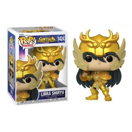 Funko Pop Anime Saint Seiya Libra Shiryu Armadura Dorada