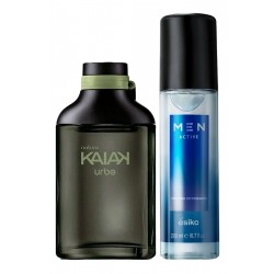 Perfume Kaiak Urbe + Men Active Esika