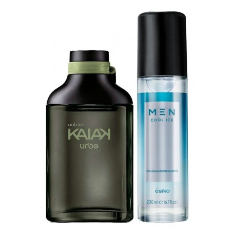 Perfume Kaiak Urbe + Men Cool Ice Esika