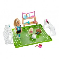 Barbie Dreamhouse Adventures Y Hermanas Futbolistas Ghk37