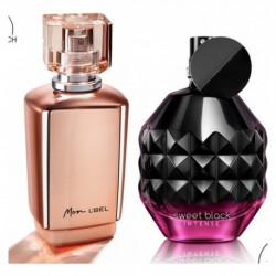 Perfume Mon Lbel + Sweet Black Intense