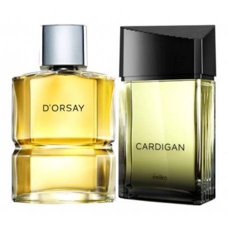 Perfume Dorsay + Cardigan Hombre Esika