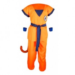 Disfraz Goku Dragon Ball Niños Sin Accesorios Halloween