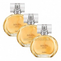 Set X3 Perfumes Soleil Gold Esika