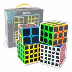 Set Cubos Rubik Moyu Wca Puzzle 4-cube Gift Box Mf9317t Carb