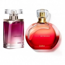 Set De Perfumes Dama Red Intense + Vibr
