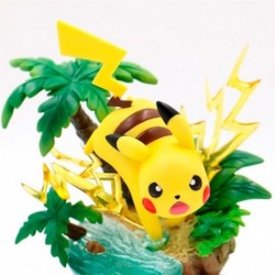 Figura De Coleccion Pokemon Pikachu En Isla De 11 Cm