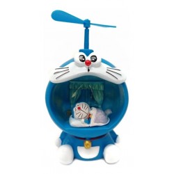 Lámpara De Noche Cerámica Para Niños Doraemon Gato Cósmico