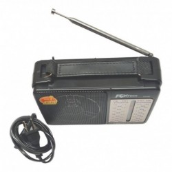 Radio Rural Alta Sensibilidad 110v Am Fm Fox Tech Fx-026