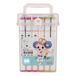 Maracadores Plumones Doble Puntas 36pz Art Marker