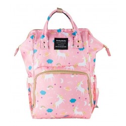 Pañalera Multinfuncional Bebe Mochila Morral Bolso Unicornio