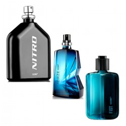 Nitro + Forze + Fist Cyzone Hombre