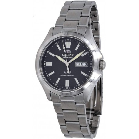 Reloj Orient RA-AB0F10N Hombre Stainless Steel 3 Star Grey D (Importación USA)